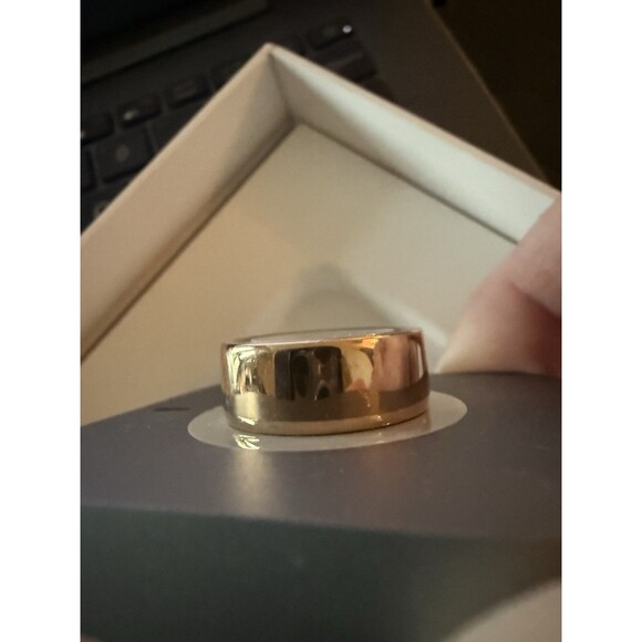 Oura Gold and Silver Smart Ring Size 5 - Picture 2 of 15